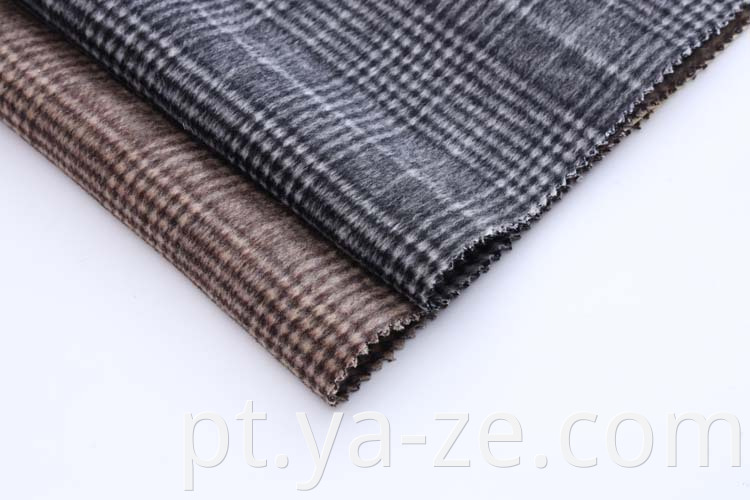 Alta qualidade de face dupla face Tweed Fabricante de lã de lã de lã de lã de lã para o sobretudo Blazer Boucle